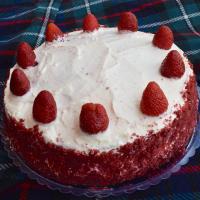 Red Velvet Strawberry Cake image