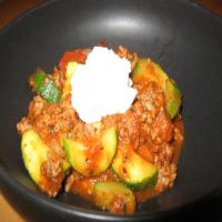 Stove-Top Zucchini and Ground Beef Skillet image