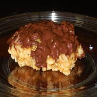 Peanut Butter Chocolate Rice Krispie Treats image