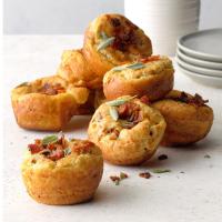 Yorkshire Pudding with Bacon and Sage image
