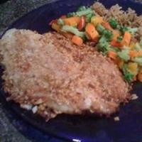 Almond and Coconut Crusted Tilapia_image