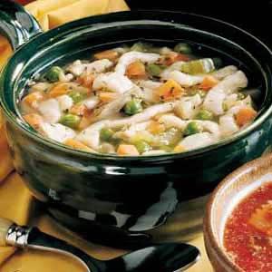 Turkey Soup with Slickers Recipe_image