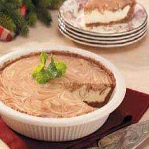Chocolate-Swirl Eggnog Pie Recipe_image