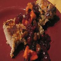 Almond Pork Tenderloin With Dried Cranberry-Apple Conserve_image