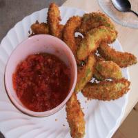 Avocado Fries With Chipotle Ketchup image