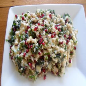 Quinoa, Kale & Pomegranate Salad_image