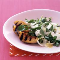 Watercress, Endive, and Grilled-Peach Salad_image