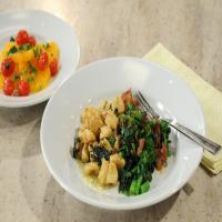 Gnocchi with Spicy Sausage, Caramelized Onions, and Broccoli Rabe image