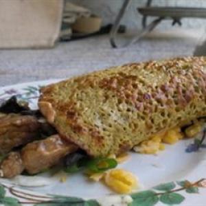 Savory Filled Cottage Cheese Pancakes_image