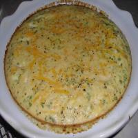 Ham and Grits Crustless Quiche image