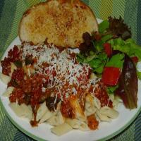Pam's Easy Mini Penne with Meat Sauce_image