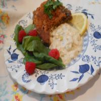 Pork Chops With Blue Cheese Sauce_image