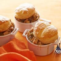 Creamy Chicken and Mushroom One-Pot with Pot Pie Toppers image