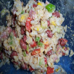 Salami & Rice Salad Medley_image