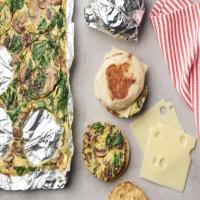Make-Ahead Spinach and Mushroom Breakfast Sandwiches image