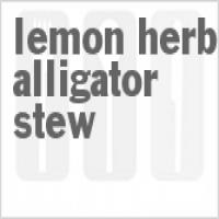 Slow Cooker Lemon-Herb Alligator Stew_image