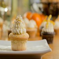 Moscato Cupcakes with Duff's Swiss Meringue Buttercream image
