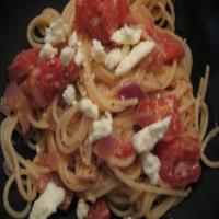 Greek Feta and Tomato Pasta image