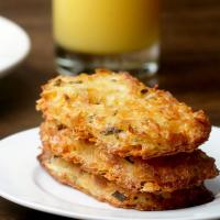 Cheesy Baked Hash Brown Patties Recipe by Tasty image