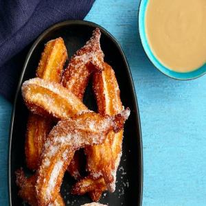 Churros With Coconut Sauce image