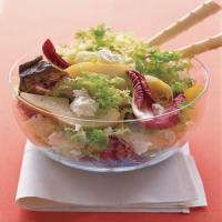 Chicories with Pears and Goat Cheese_image