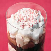 Triple-Chocolate Peppermint Trifle image