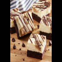 Brownie-Bottom Cookie Dough Cheesecake Bars image