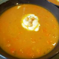Moroccan Sweet Potato and Chickpea Soup_image