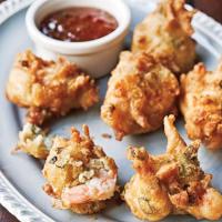 Amazing Coconut Shrimp Beignets with Pepper Jelly Sauce Recipe - (4.5/5)_image