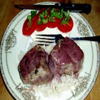 Lamb Chops With Rosemary and Port Wine Sauce image