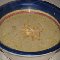 Crock Pot Potato Soup With Chilies and Cheese_image