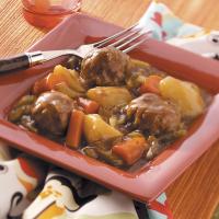 Hearty Meatball Stew image