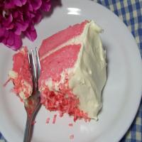 Pink Rose Cake image