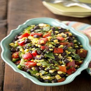 Southwestern Corn and Black Bean Salad Recipe by Paula Deen_image
