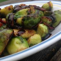Brussels Sprouts with Bacon and Balsamic_image