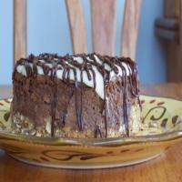 4-Inch Chocolate Peanut Butter Cheesecake_image