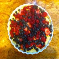 Fresh Berry Pudding Tart image