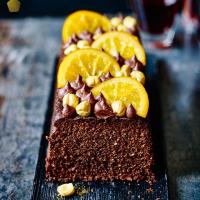 Chocolate, orange & hazelnut cake image