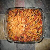 Mexican Layered Casserole Vegan(3.5 Points) image