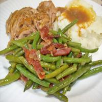 German-Style Bacon Green Beans_image