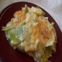 Leeks with mustards and cheese_image