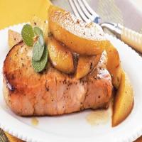 Pork Chops with Apples and Sage image