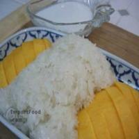 Thai Sweet Sticky Rice with Mango, 'Khao Neeo Mamuang'_image