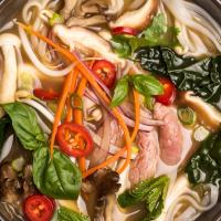 Detox Pho with Beef, Mushrooms, and Kale_image