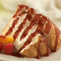 Easy Peach-Raspberry Dessert Topping_image