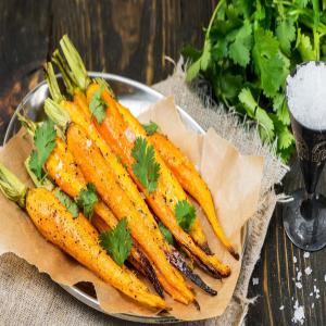 Caramelized Roasted Carrots_image
