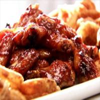 Spicy Sweet Sticky Wings with Crispy Rings image