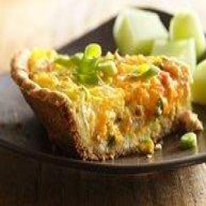 Ham, Pineapple and Cheddar Quiche_image
