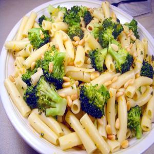 Sage-Scented Ziti With Broccoli, Pine Nuts, and Orange Zest_image