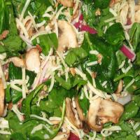 Spinach Salad With Poppy Seed Dressing image